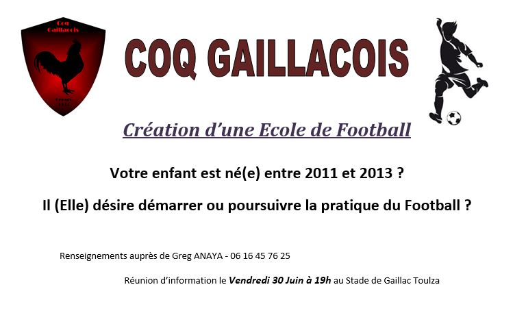Ecole foot
