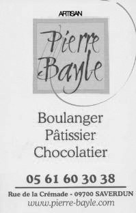 Boulanger - Pâtissier Pierre Bayle